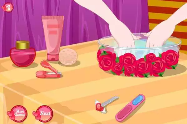 Play Valentine Nail Art