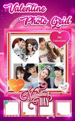 Play Valentine Photo Grid