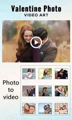 Play Valentine Photo Video Art