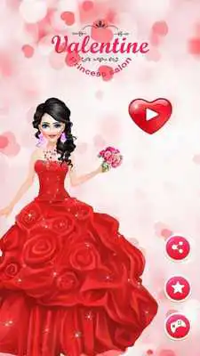 Play Valentine Princess Salon