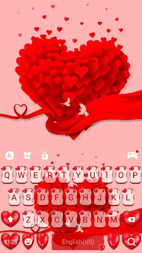Play Valentine Red Hearts Theme  and enjoy Valentine Red Hearts Theme with UptoPlay
