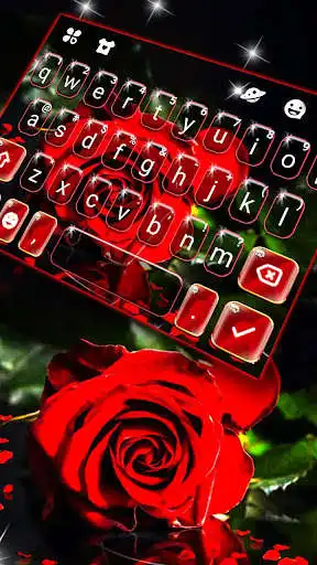 Play Valentine Red Rose Keyboard Theme  and enjoy Valentine Red Rose Keyboard Theme with UptoPlay