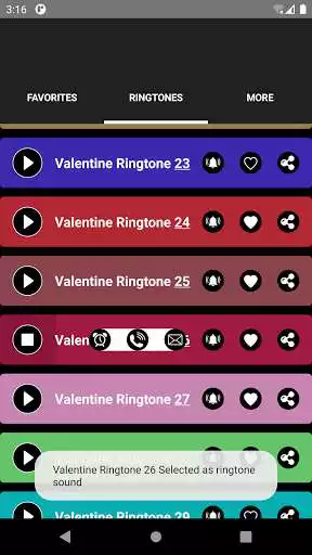 Play Valentine Ringtones as an online game Valentine Ringtones with UptoPlay
