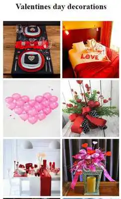 Play Valentines day decorations