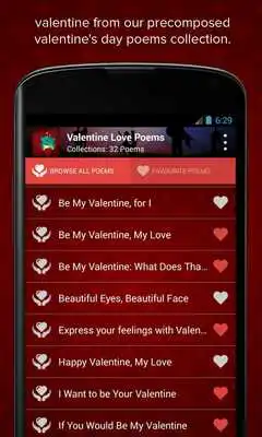 Play Valentines Love Poems