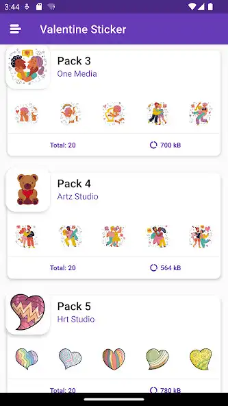 Play Valentine Stickers Wasticker  and enjoy Valentine Stickers Wasticker with UptoPlay
