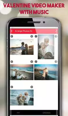 Play Valentine video maker