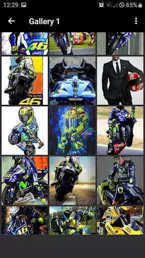 Play Valentino Rossi Wallpaper HD as an online game Valentino Rossi Wallpaper HD with UptoPlay