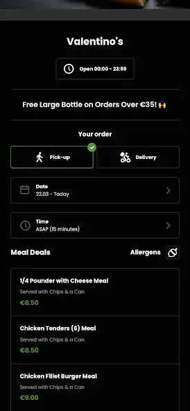 Play Valentinos Tubbercurry as an online game Valentinos Tubbercurry with UptoPlay