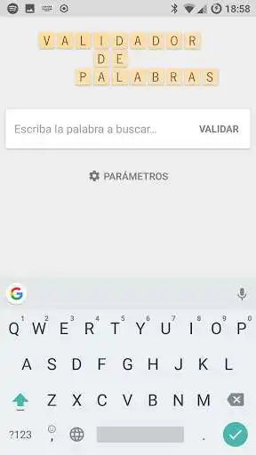 Play Validador de Palabras SCRABBLE as an online game Validador de Palabras SCRABBLE with UptoPlay