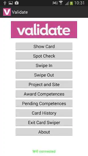 Play Validate 4 NFC as an online game Validate 4 NFC with UptoPlay