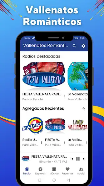 Play Vallenatos Románticos Radio  and enjoy Vallenatos Románticos Radio with UptoPlay