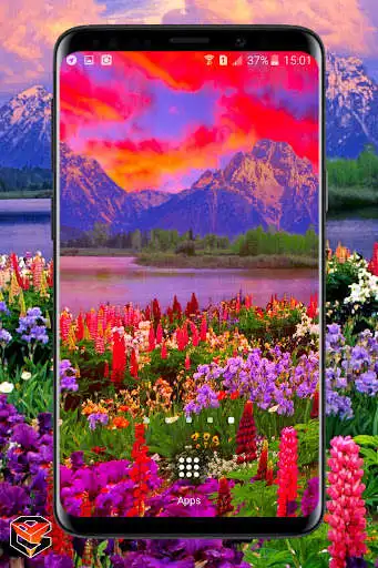 Play Valley of Flowers Live Wallpaper as an online game Valley of Flowers Live Wallpaper with UptoPlay