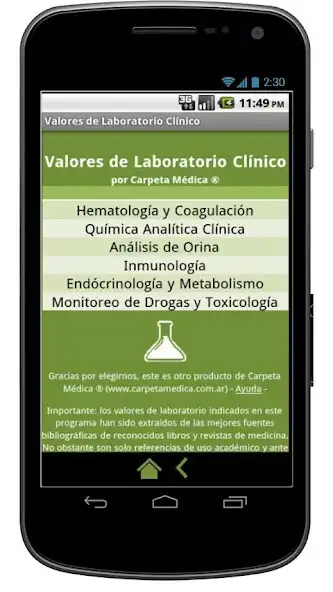 Play Valores de Laboratorio Clínico  and enjoy Valores de Laboratorio Clínico with UptoPlay