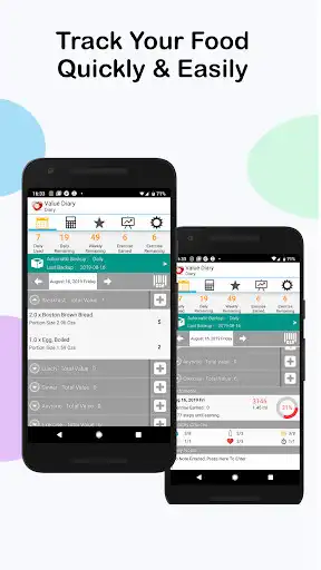 Play Value Diary - Easy Weight Loss For Diet Watchers as an online game Value Diary - Easy Weight Loss For Diet Watchers with UptoPlay