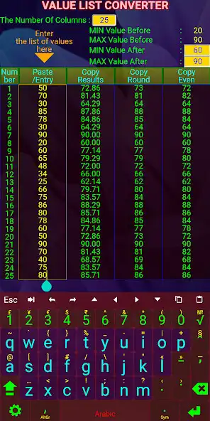 Play Value List Converter  and enjoy Value List Converter with UptoPlay