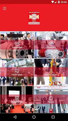 Play APK Valve World Expo App  and enjoy Valve World Expo App with UptoPlay com.mwaysolutions.messeDd.ValveWorld