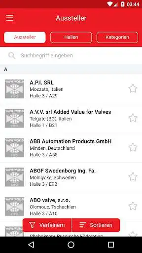 Play APK Valve World Expo App  and enjoy Valve World Expo App with UptoPlay com.mwaysolutions.messeDd.ValveWorld