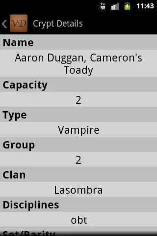 Play VampiDroid - VTES Cards  and enjoy VampiDroid - VTES Cards with UptoPlay