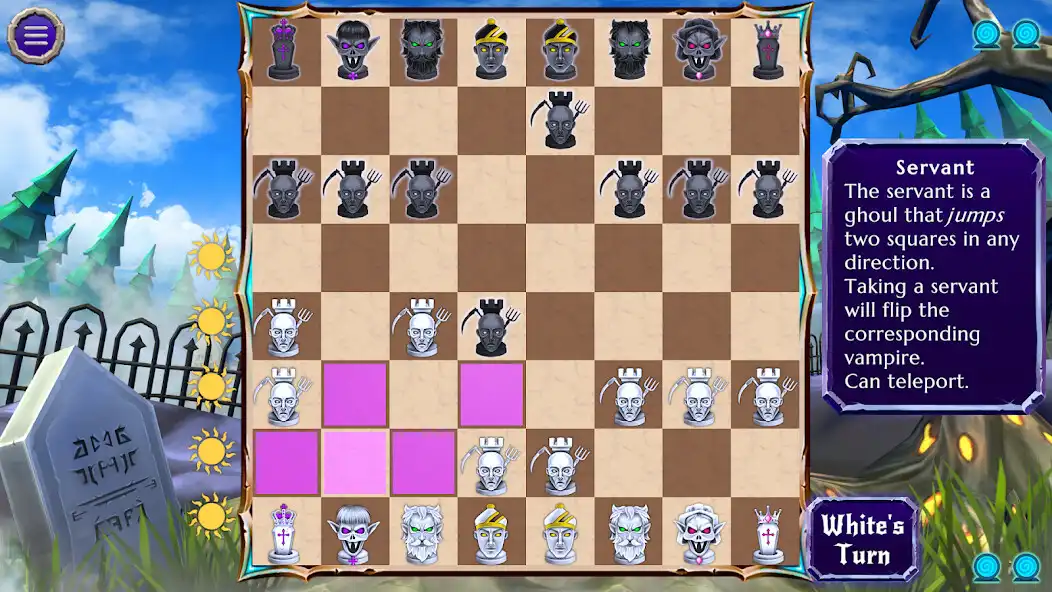 Play Vampire Chess as an online game Vampire Chess with UptoPlay