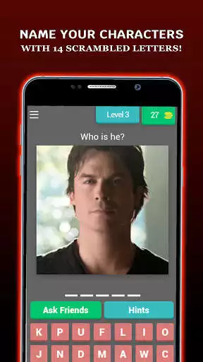 Play Vampire Diaries Quiz - Part ONE - Full Cast & Star as an online game Vampire Diaries Quiz - Part ONE - Full Cast & Star with UptoPlay