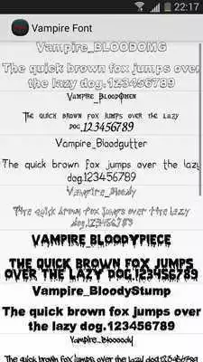 Play Vampire Font