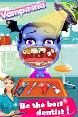 Play Vampire Girl dentist