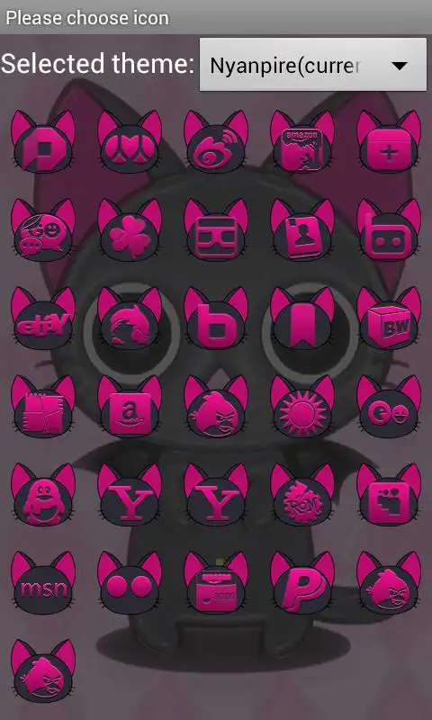Play Vampire Kitty Go Launcher