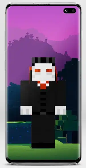 Play Vampire Skin For Minecraft as an online game Vampire Skin For Minecraft with UptoPlay
