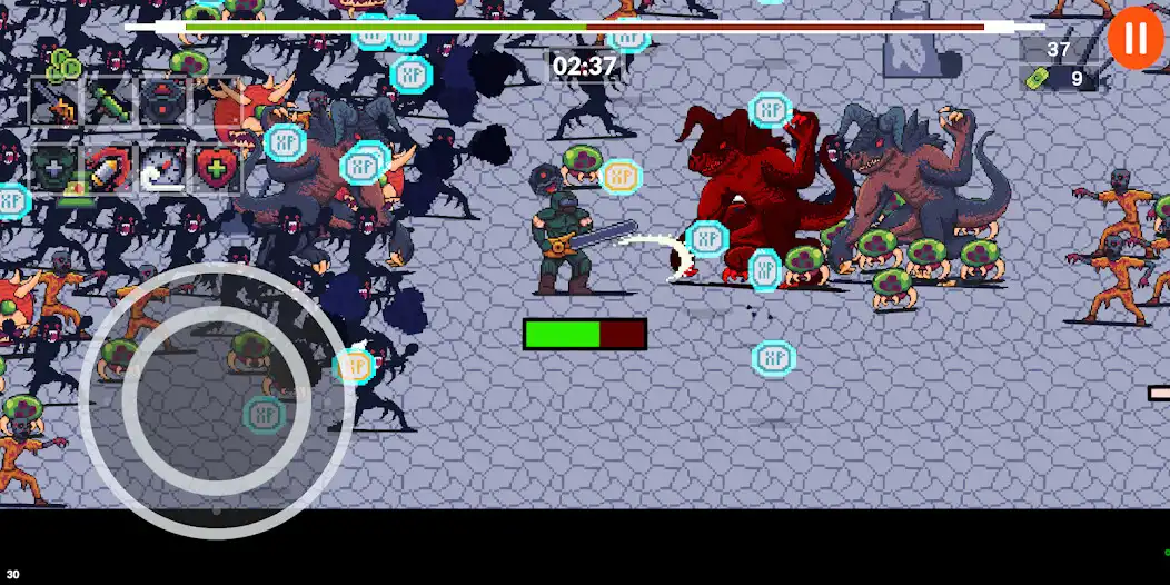 Play Vampire Slayer Space Survivors as an online game Vampire Slayer Space Survivors with UptoPlay