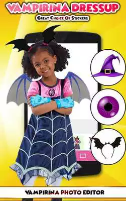 Play Vampirina Dress up Camera