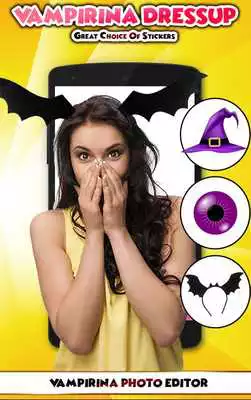 Play Vampirina Dress up Camera