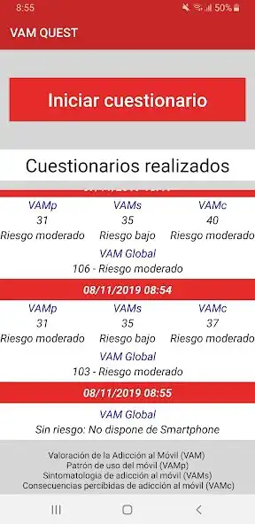 Play VAM-Quest: Valoración de la Ad  and enjoy VAM-Quest: Valoración de la Ad with UptoPlay