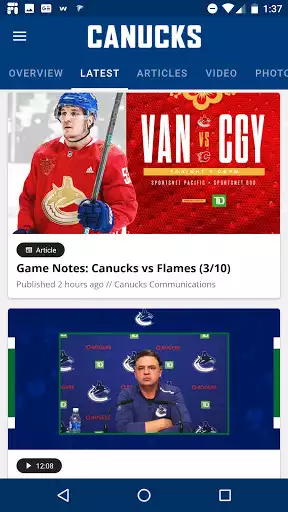 Play Vancouver Canucks as an online game Vancouver Canucks with UptoPlay