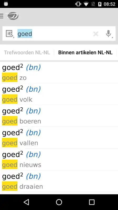 Play Van Dale Dutch Dictionary Pro