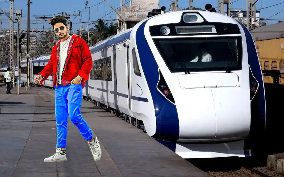 Play Vande bharat train photo edit  and enjoy Vande bharat train photo edit with UptoPlay
