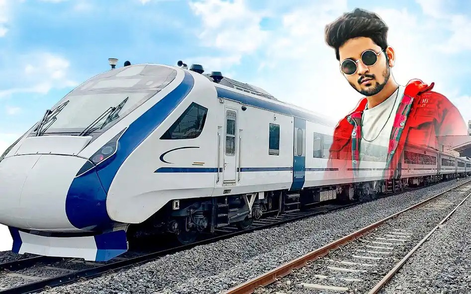 Play Vande bharat train photo edit as an online game Vande bharat train photo edit with UptoPlay