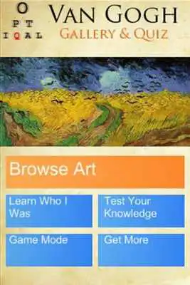 Play Van Gogh Gallery and Quiz