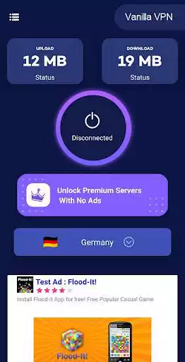 Play Vanilla VPN App - Secure  Free Premium VPN app  and enjoy Vanilla VPN App - Secure  Free Premium VPN app with UptoPlay