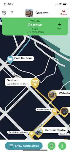 Play VanWalks - Walking Tours as an online game VanWalks - Walking Tours with UptoPlay