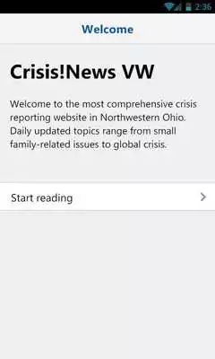 Play Van Wert Crisis News