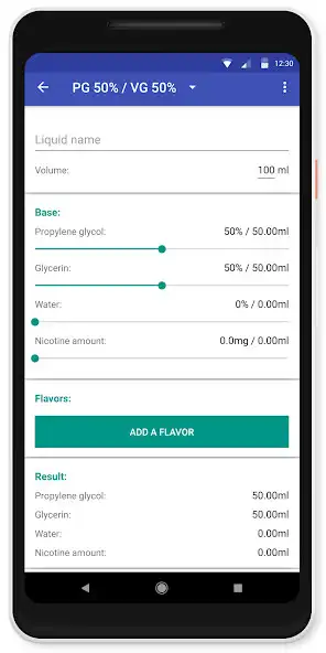 Play Vape recipes : e-liquid calculator and recipes as an online game Vape recipes : e-liquid calculator and recipes with UptoPlay
