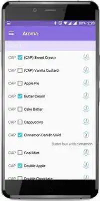 Play VapeUP Recipes of Liquids