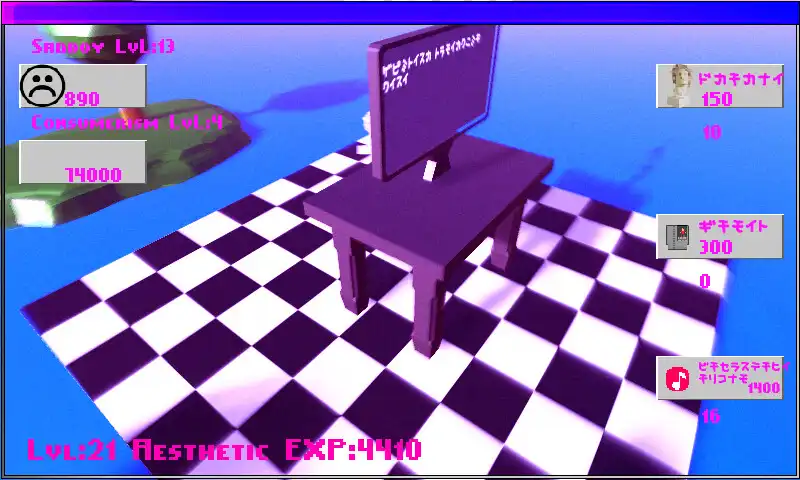 Play Vaporwave Clicker CLASSIC  and enjoy Vaporwave Clicker CLASSIC with UptoPlay