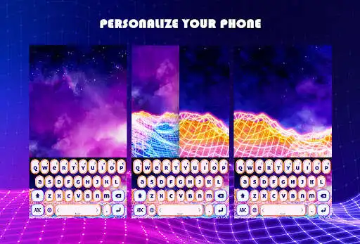 Play Vaporwave Keyboard Themes as an online game Vaporwave Keyboard Themes with UptoPlay