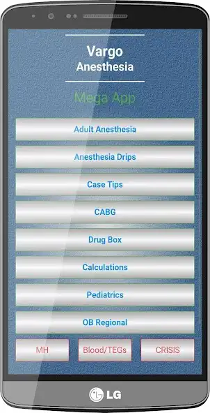 Play Vargo Anesthesia Mega App  and enjoy Vargo Anesthesia Mega App with UptoPlay