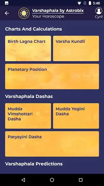Play Varshaphala by Astrobix as an online game Varshaphala by Astrobix with UptoPlay