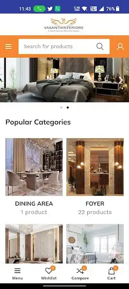 Play Vasanth Interiors as an online game Vasanth Interiors with UptoPlay