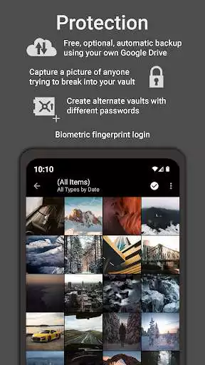 Play Vaulty : Hide Pictures Videos as an online game Vaulty : Hide Pictures Videos with UptoPlay