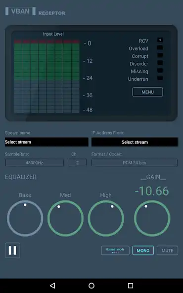 Play VBAN Receptor TV as an online game VBAN Receptor TV with UptoPlay